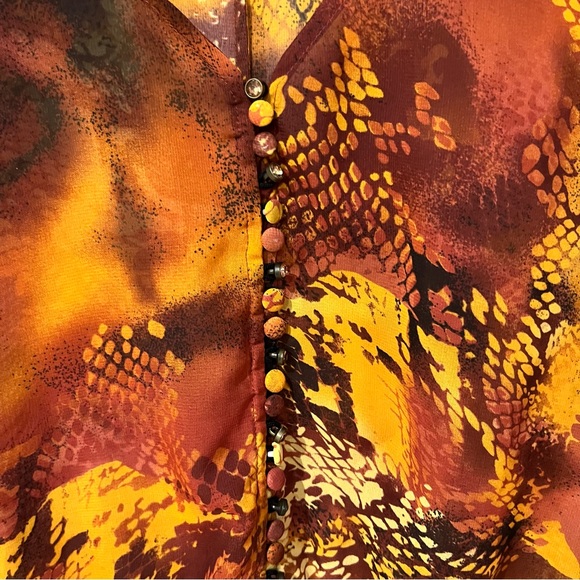 Bianca Nygard multi color size 8 top - Picture 3 of 10